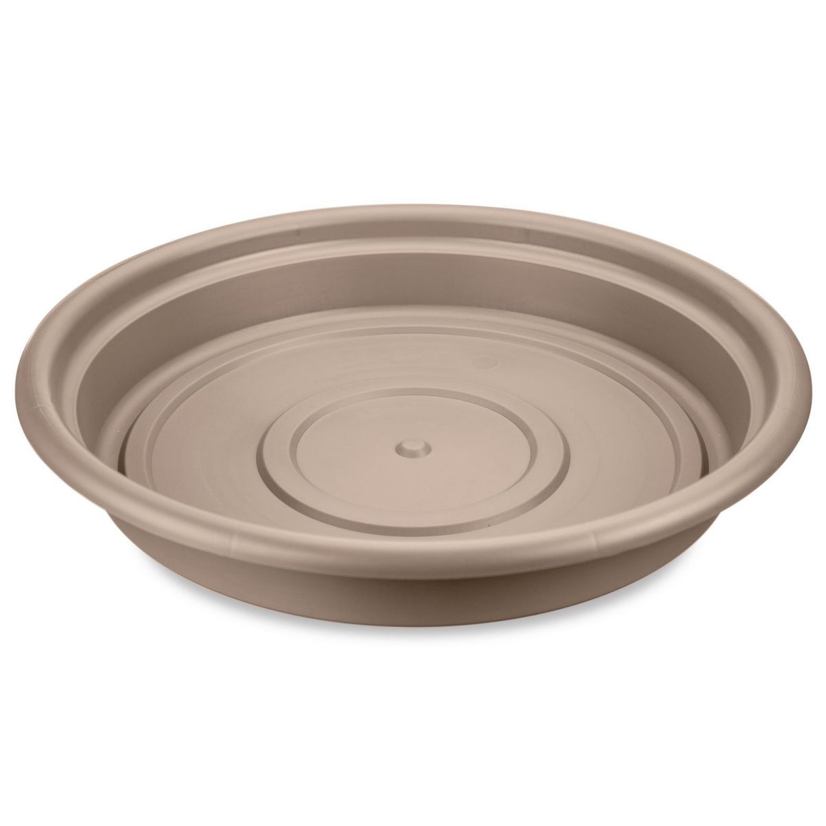 CASA BONITA - Base de plástico para macetero n°8 20 cm taupe