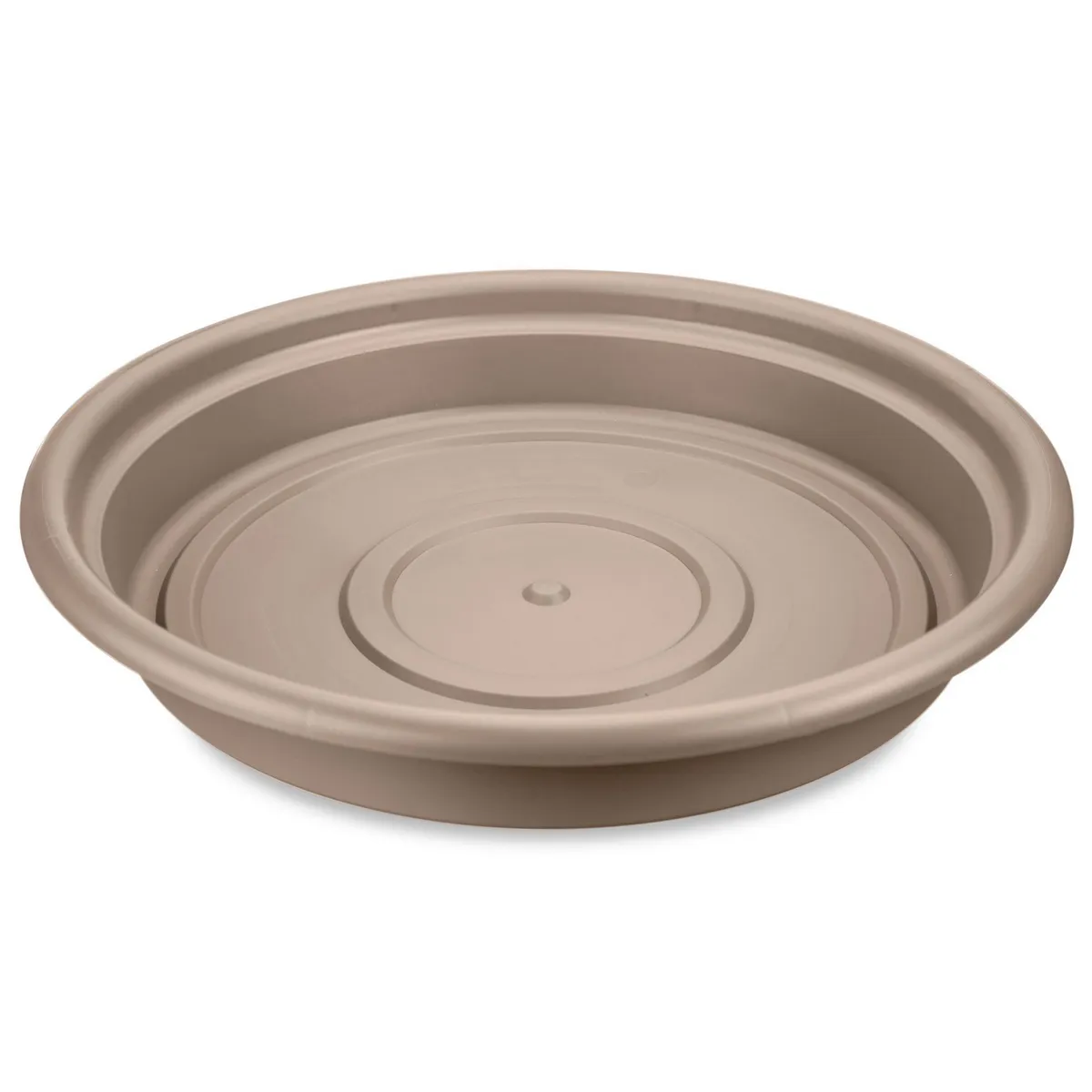 CASA BONITA - Base de plástico para macetero n°8 20 cm taupe