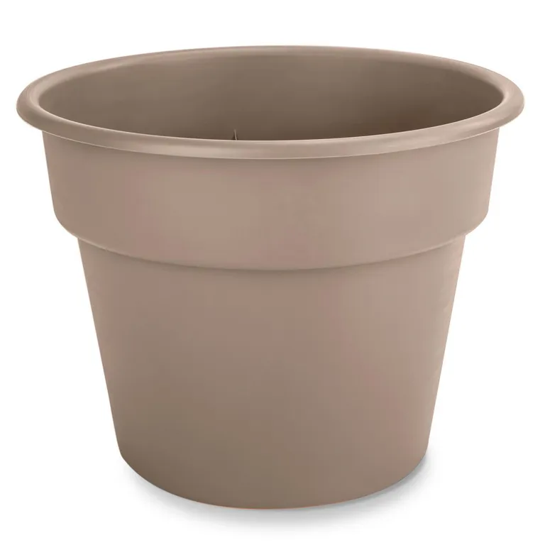 Macetero de Plástico 28.4x22.2 cm Taupe