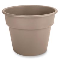 Macetero de Plástico 28.4x22.2 cm Taupe