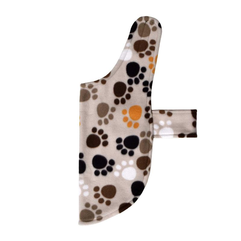  - Capa de polar estampado para mascotas, talla M