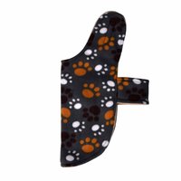 Capa de polar estampado para mascotas, talla S