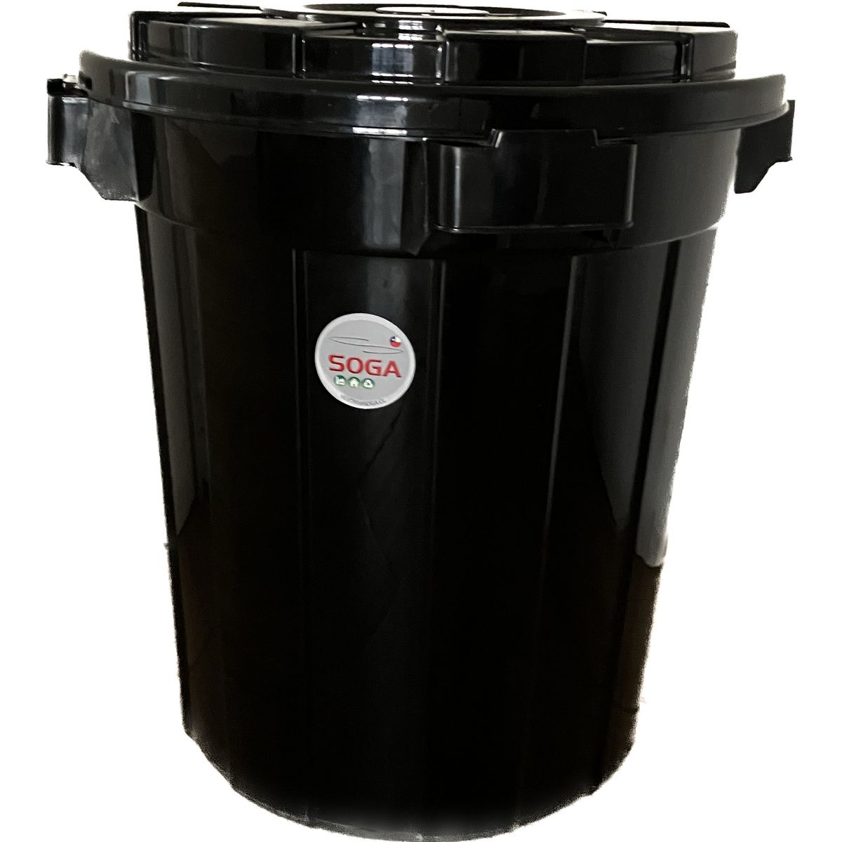 SOGA - Basurero 65 Litros Gris 