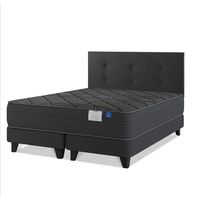 Cama King Europea Black Grafito