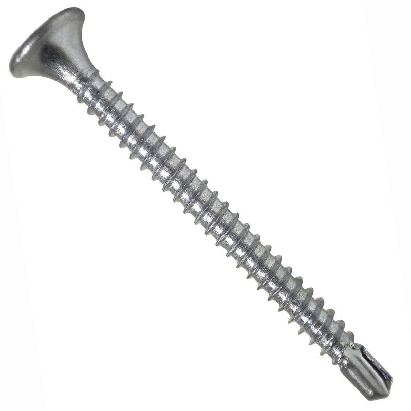 KARSON - Tornillo Autoperforante Cabeza Phillips Madera 1-5/8 " 3.5 mm 100 Unidades