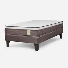 ROSEN - Cama New style 4 1.5 plazas Café