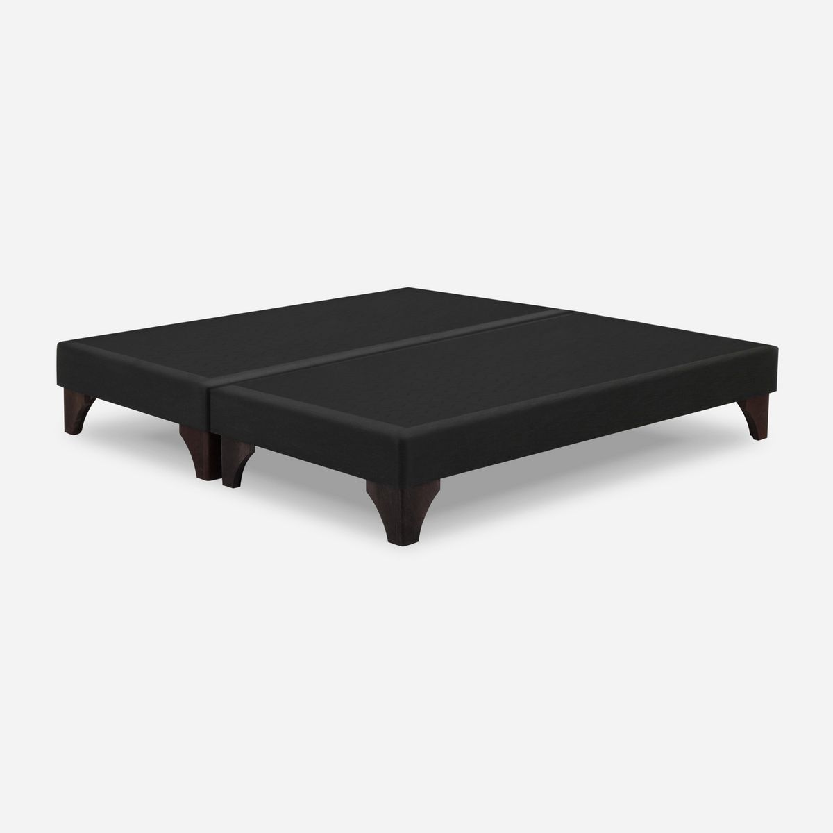 ROSEN - Set Base Cama Black Super king Gris oscuro