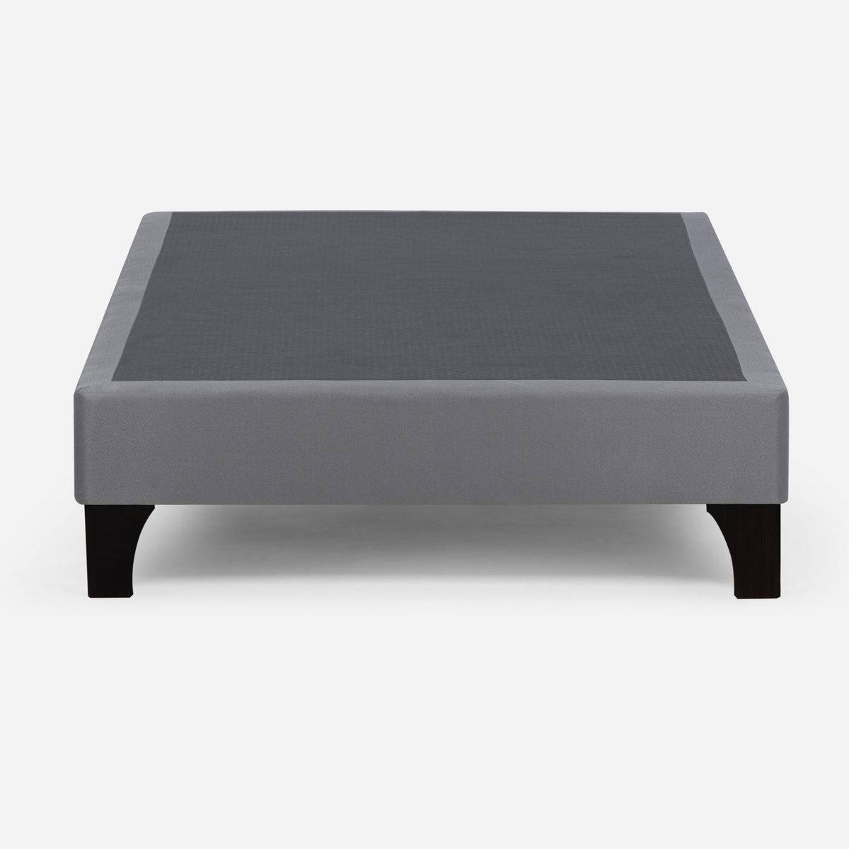 ROSEN - Set Base Cama Gris 1.5 plazas Café