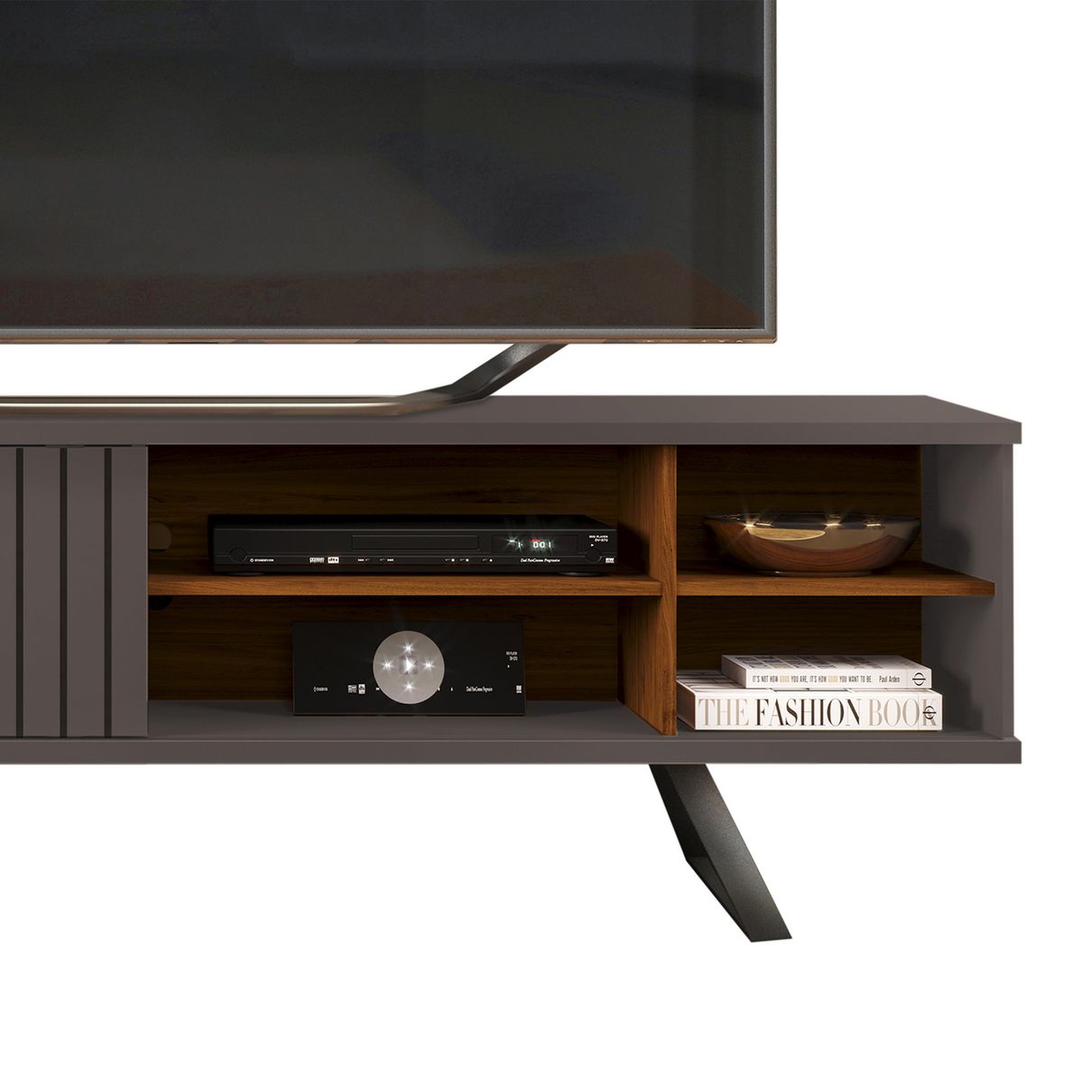 DI PORETTI - Rack 70 " Greta Gris 200x56x35.8 cm