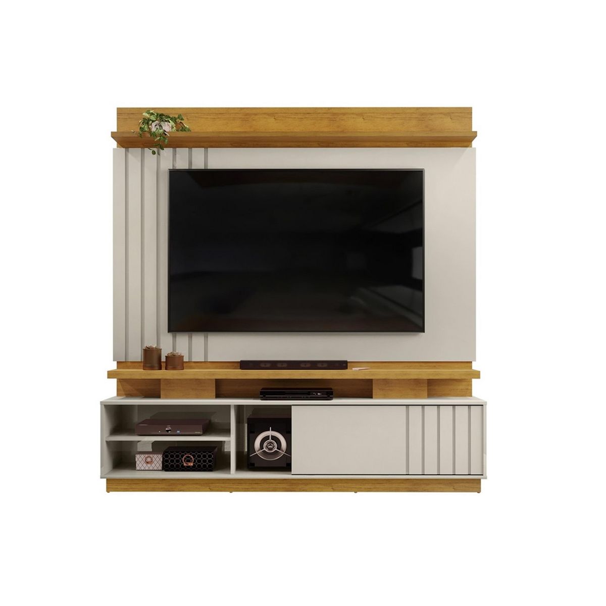 DI PORETTI - Home 70 " Detroit Café claro 183x190x39 cm