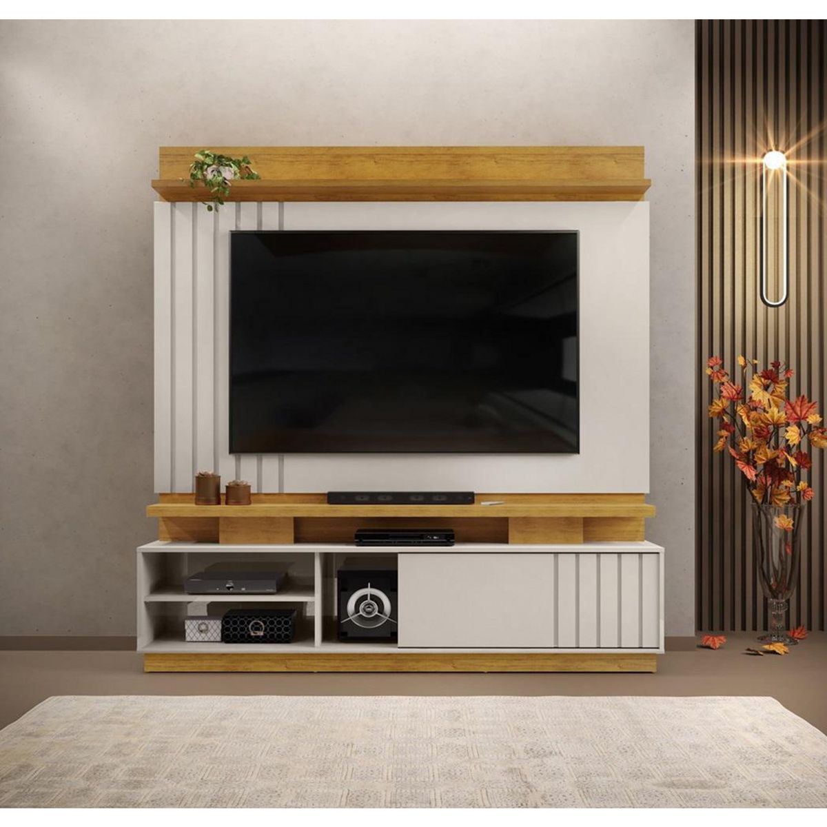 DI PORETTI - Home 70 " Detroit Café claro 183x190x39 cm