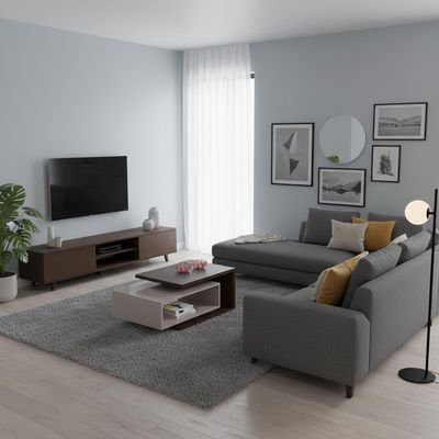 Imagen 2 del producto Mesa de centro Diva Café 51.5x88x37 cm