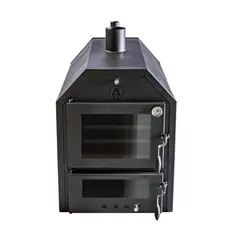 ALCAZAR - Horno a Leña Grand Gris Acero