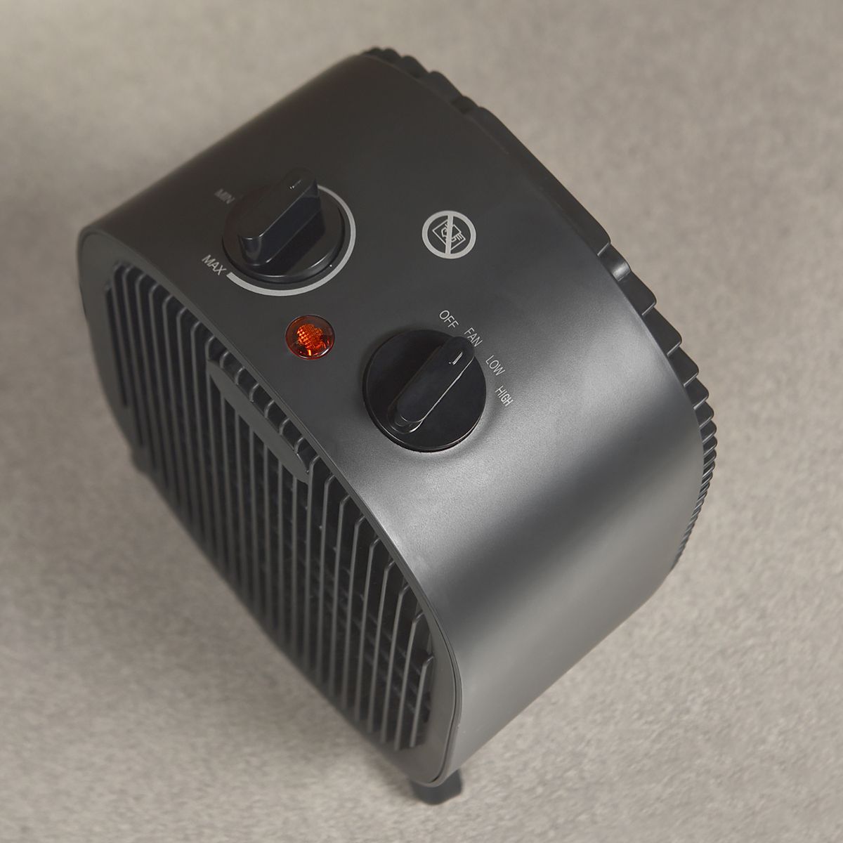 KALTEMP - Termoventilador Eléctrico 2000 W BEE Negro