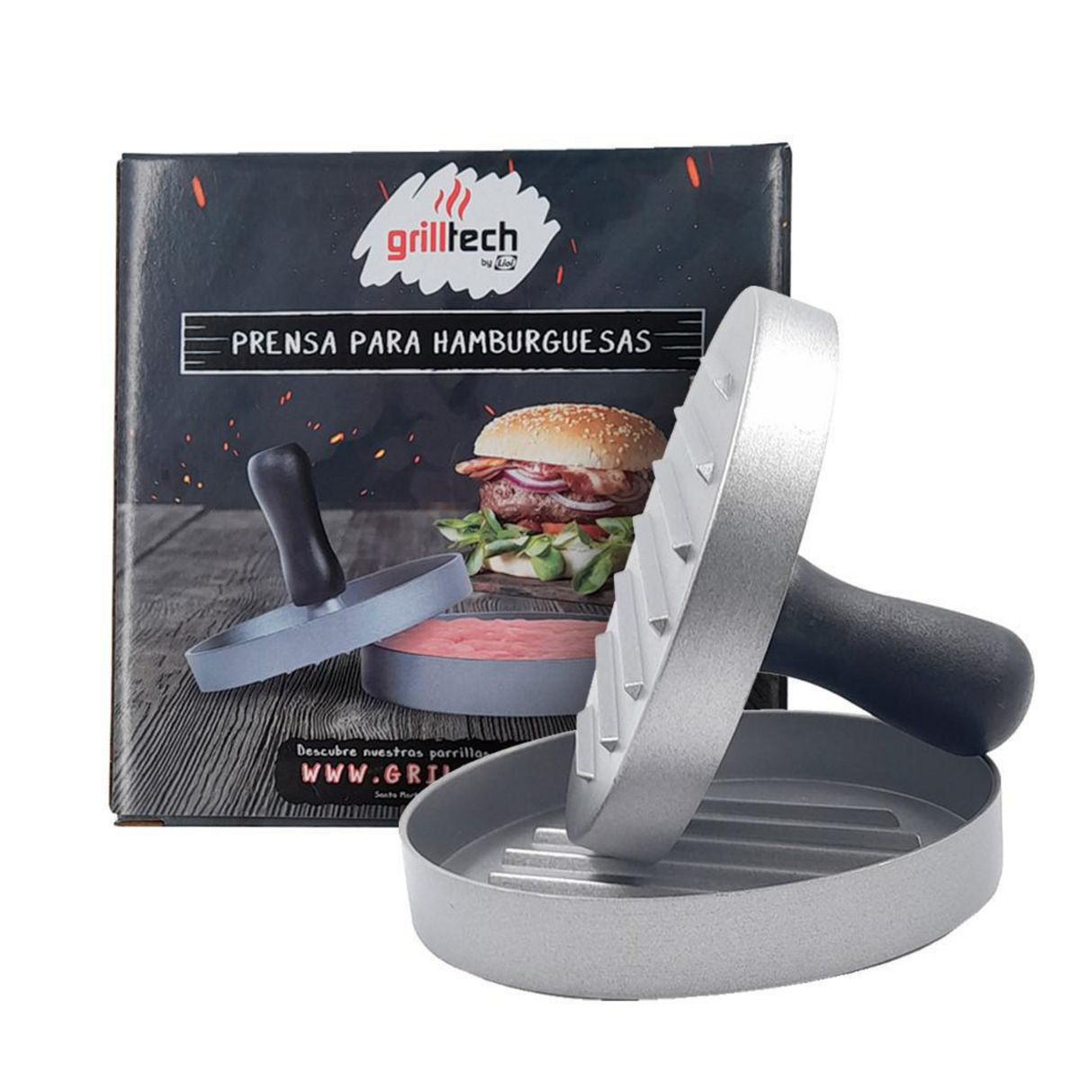 GRILLTECH - Prensa hamburguesas