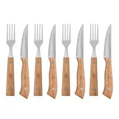 GRILLTECH - Set 4 cuchillo / 4 tenedores para carne
