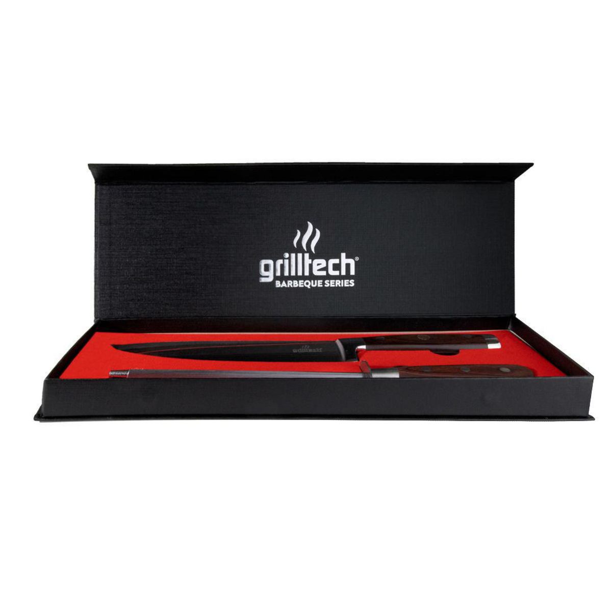 GRILLTECH - Cuchillo chef 8" + chaira