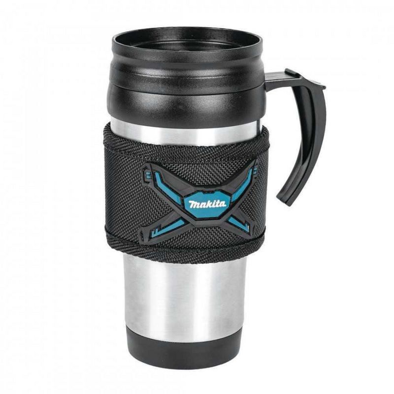 MAKITA - Mug + Porta Mug  Acero inoxidable  Gris