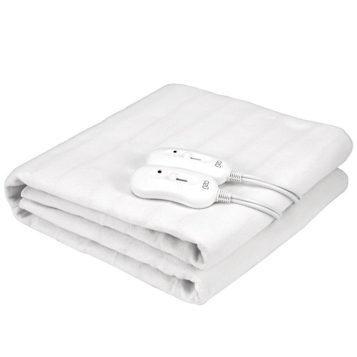 OZU - Calientacamas Eléctrica Poliéster King 130 W Blanco