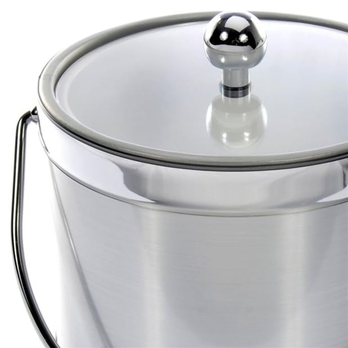 MR ICE BUCKET - Hielera 3 Litros Mr Ice Bucket Gris para Bebidas