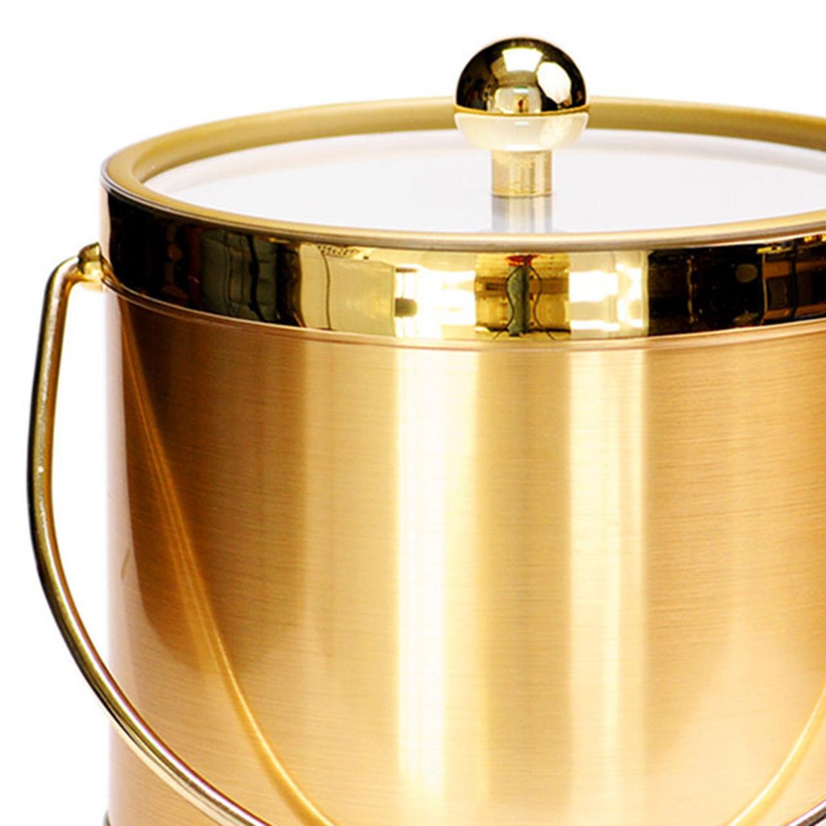 MR ICE BUCKET - Hielera Dorada 3l Mr. Ice Bucket Vintage Moderno Bebidas