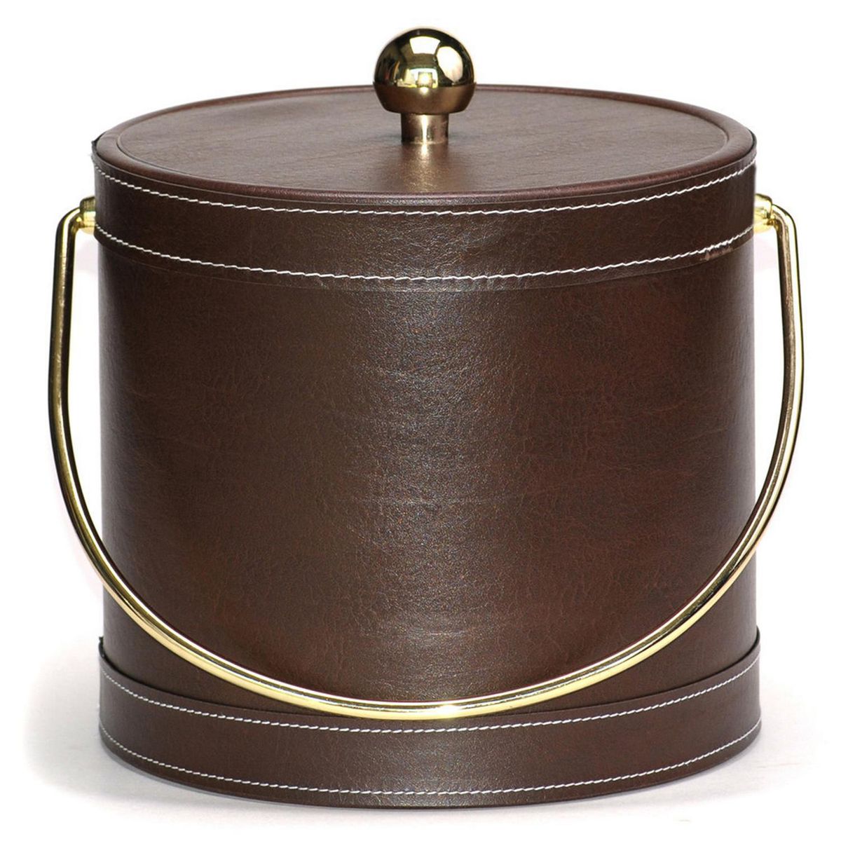 MR ICE BUCKET - Hielera 3L Cuero Café Mr. Ice Bucket