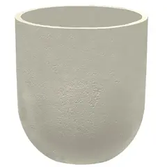 JAPI - Macetero Rustic de Plástico 55x59 cm Gris