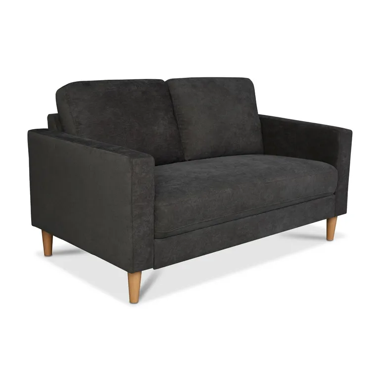 CIC Sofá 2 cuerpos Londres 142x86x87 cm Gris