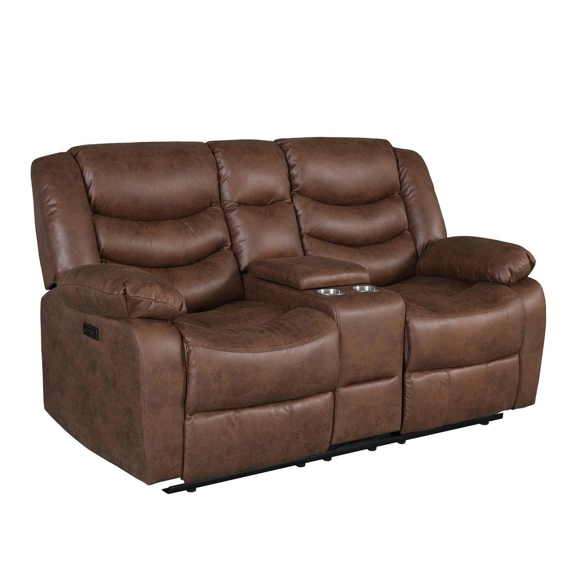 CIC - Sillón Reclinable 2 cuerpos Domingo 187x120x95 cm Café Claro