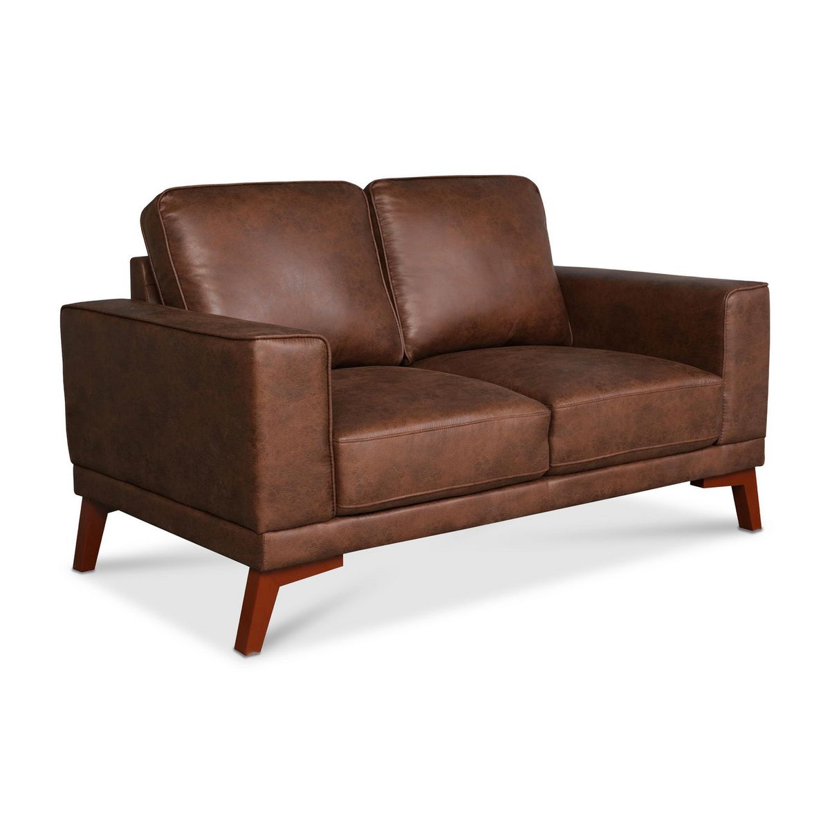 CIC - Sofá 2 cuerpos Liverpool 148x85x87 cm Saddle