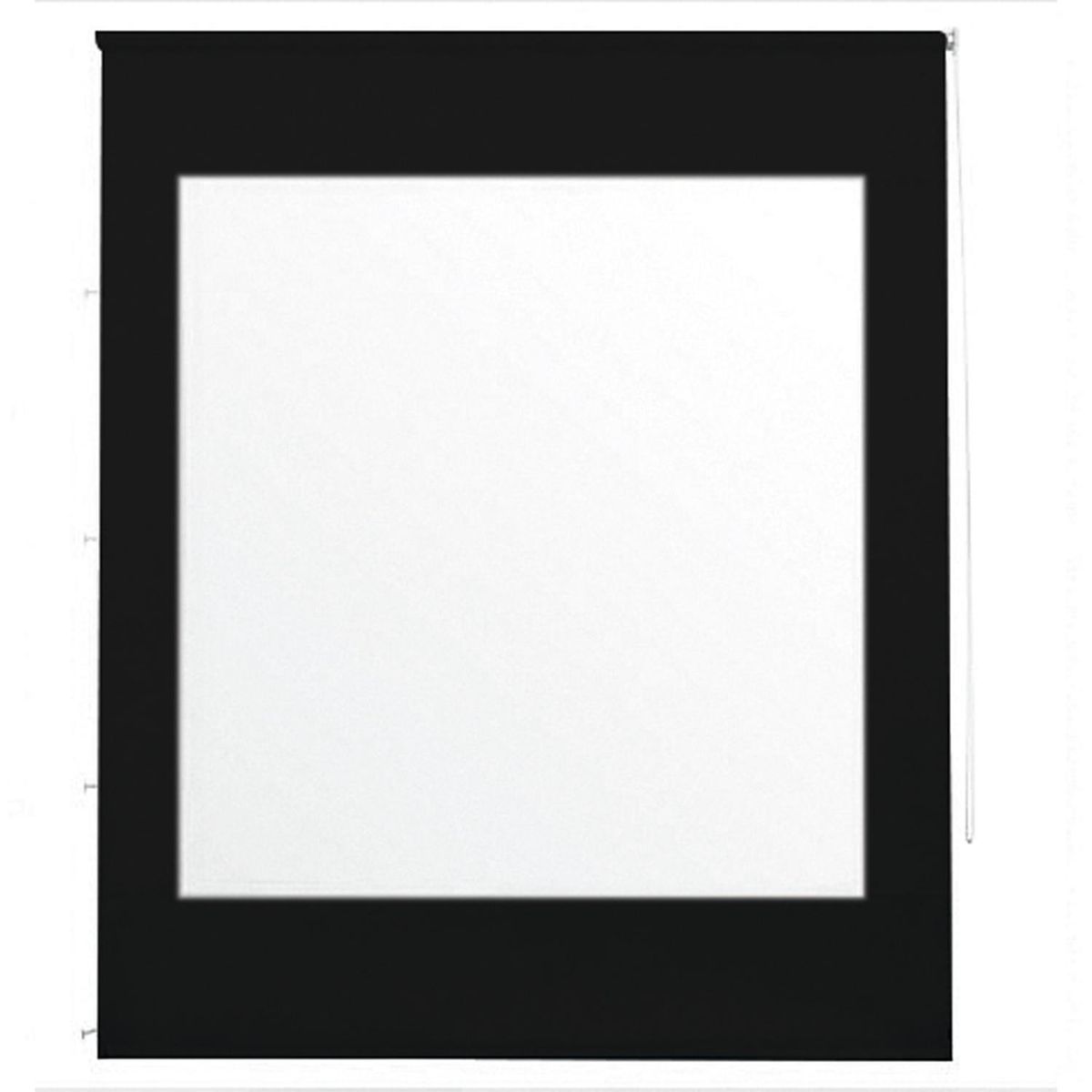 VINCENZI - Cierre De Terraza Negro 150X250Cm