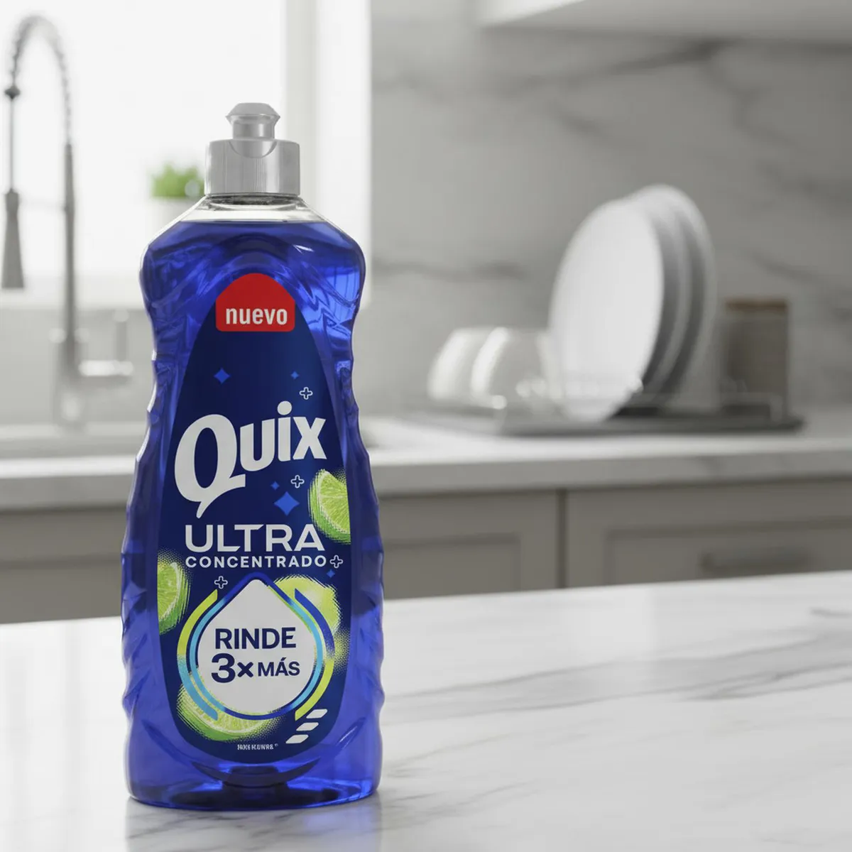 QUIX - Lavalozas Quix Ultra Cítrico 300 ml Biodegradable