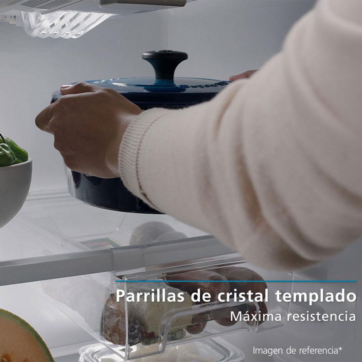 MABE - Refrigerador Bottom Freezer Frío Directo 254 Litros Inox RMB426PXLRS0