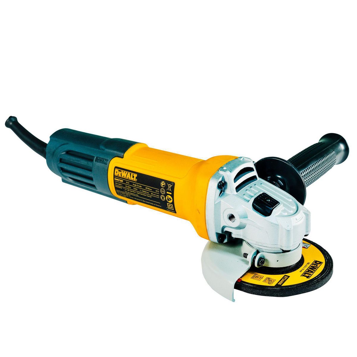 DEWALT - Esmeril angular eléctrico 4,5" 750W