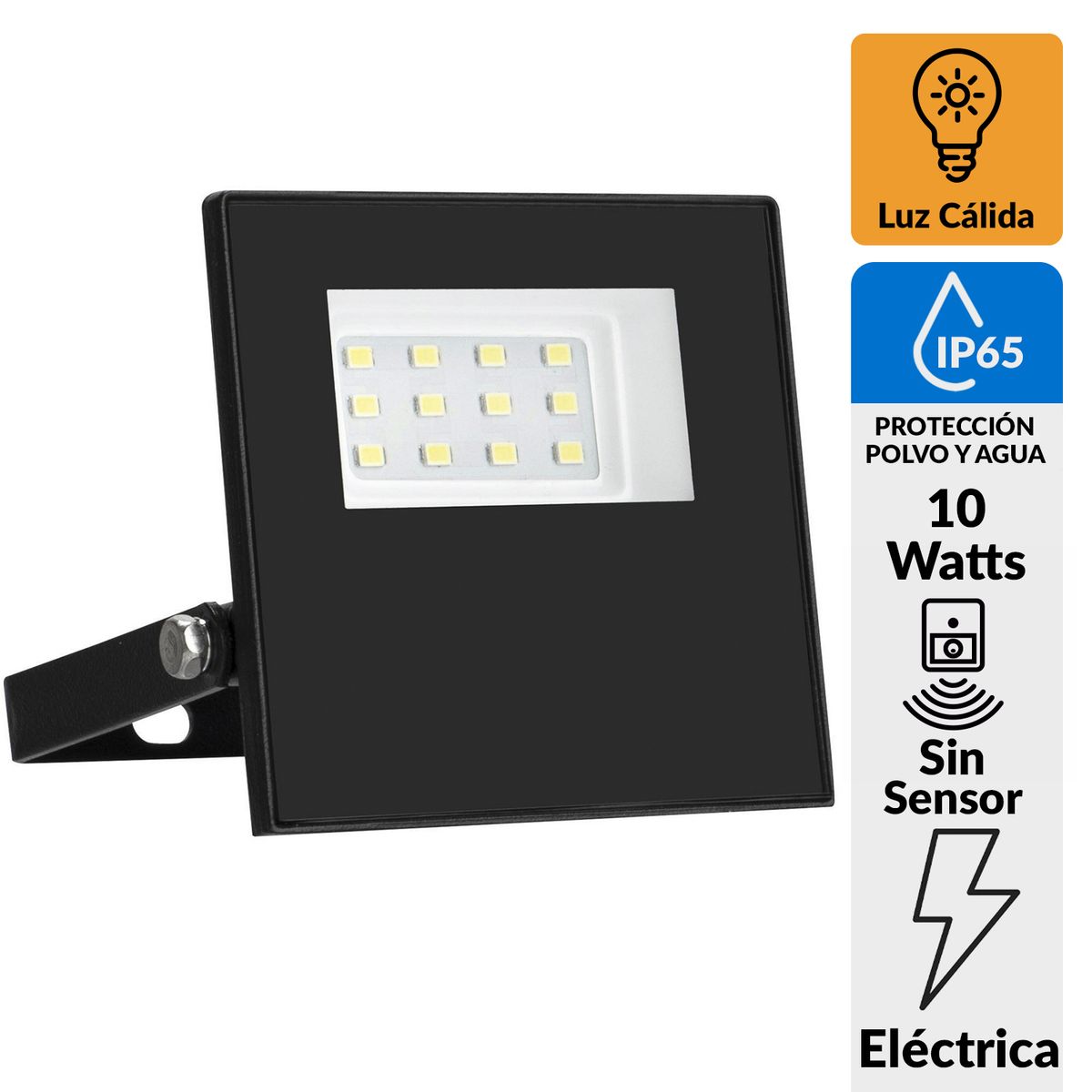 HALUX - Reflector Led 10 W IP 65 1000 lm Luz Cálida