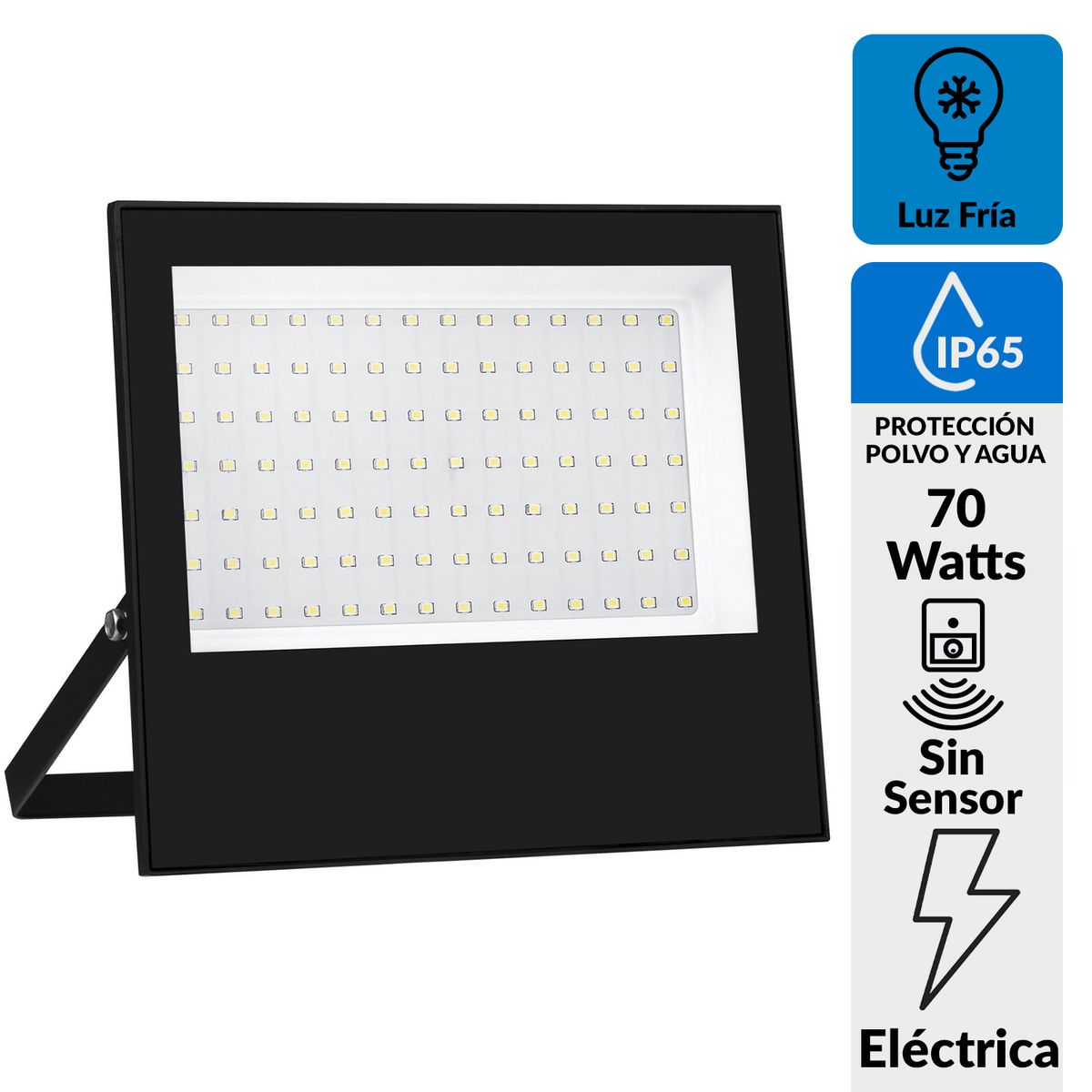 HALUX - Reflector Led 70 W IP 65 7000 lm Luz Fría