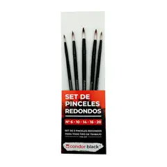 CONDOR - Set Pinceles Redondos