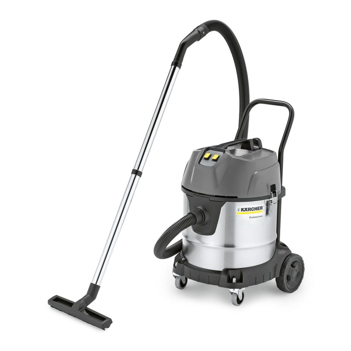 KARCHER - Aspiradora Profesional 2 Motores Tambor Acero 2300 W 50 Litros NT 50/2