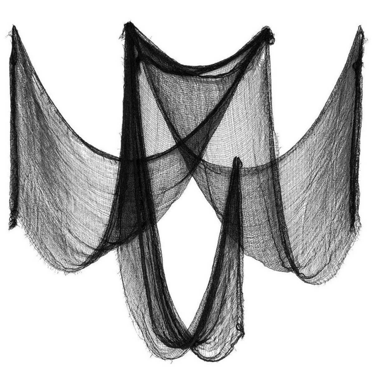 PRONOBEL - Gasa negra 61 cm x 6 m