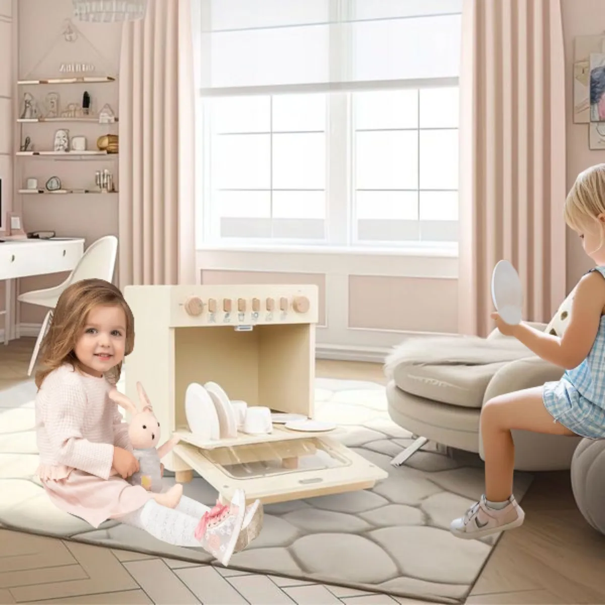 KIDSCOOL - Juego Didáctico Lavavajilla Montessori