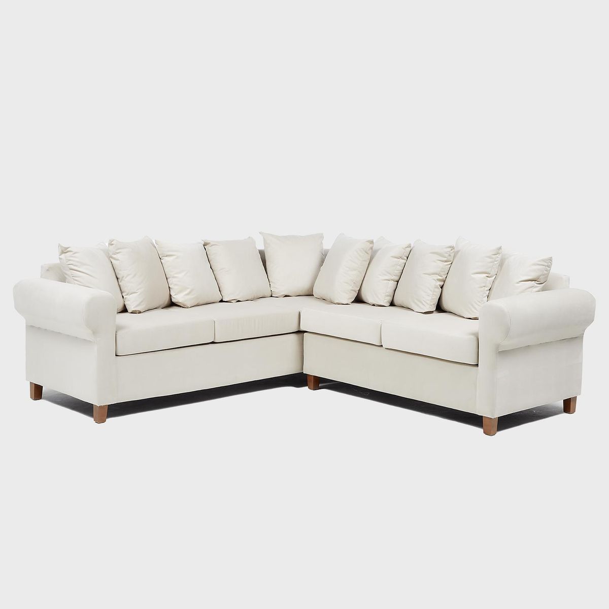 INTERMUEBLES - Sofá Seccional 5 cuerpos Asturias 248x93x244 cm Beige