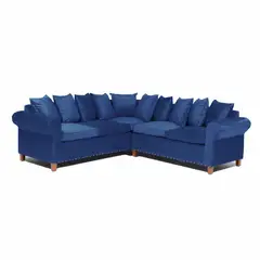 INNOVAMUEBLES - Sofá Seccional 5 cuerpos Toledo 247x97x248 cm Azul