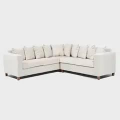 INNOVAMUEBLES - Sofá Seccional 4 cuerpos Malaga 240x93x245 cm Beige