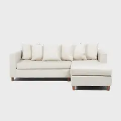 INNOVAMUEBLES - Sofá Seccional 4 cuerpos Malaga 171x87x245 cm Beige