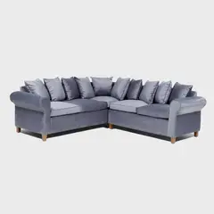 INTERMUEBLES - Sofá Seccional 5 cuerpos Toledo 247x97x248 cm Gris