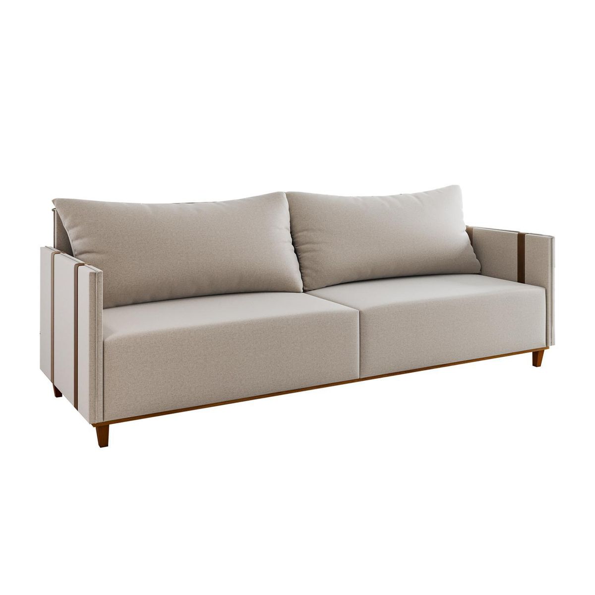 RODLER - Sofá 2 cuerpos Montreal 200x90x67 cm Beige