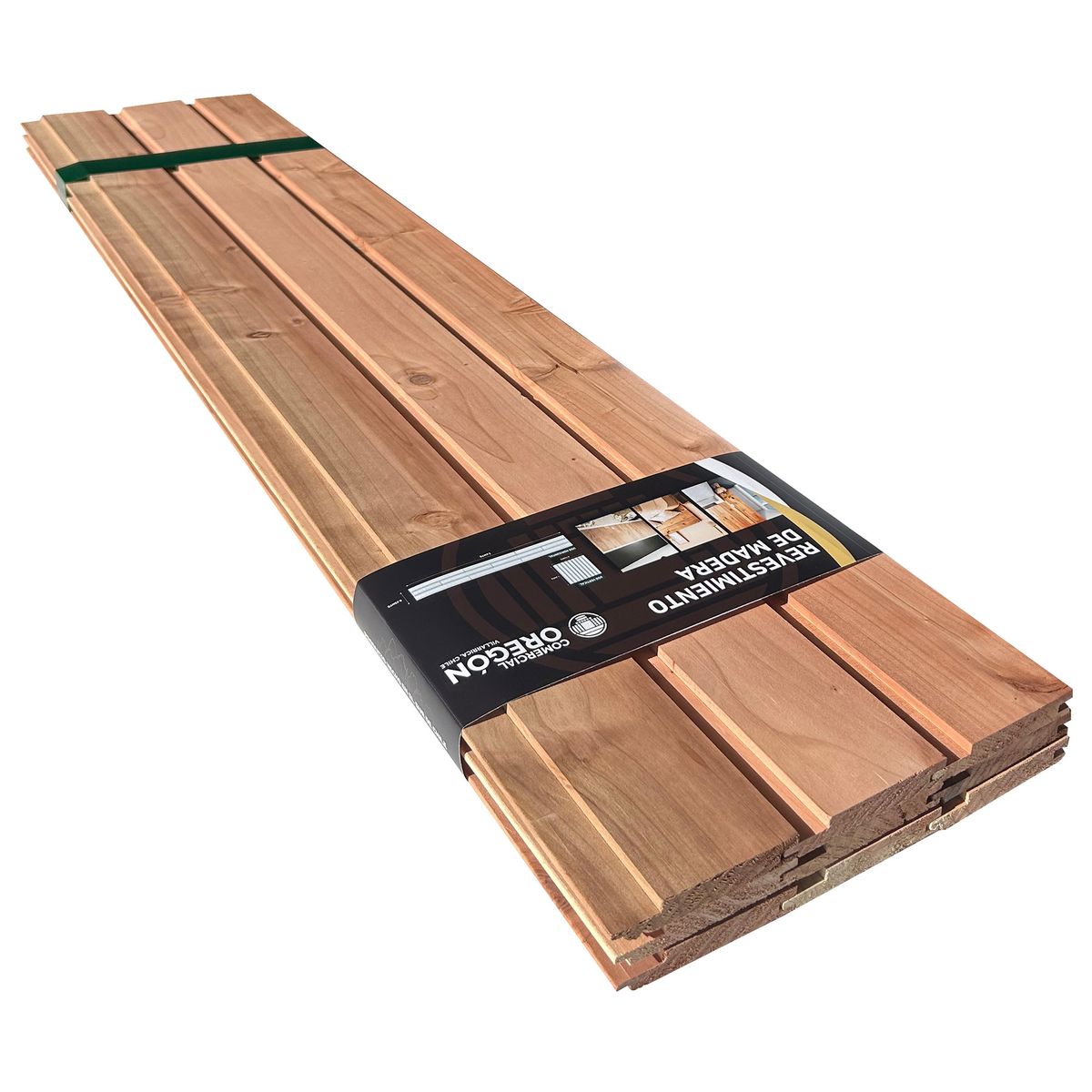 GENERICO - Madera Revestimiento Natural 1.5 mm 1.9x120 cm