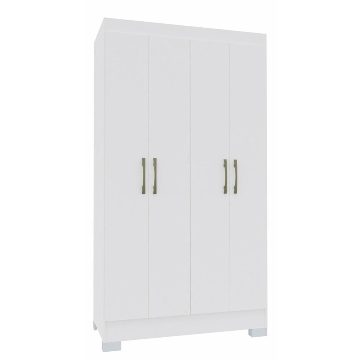 VEKKAHOME - Clóset Roma 4 Puerta(s) 1 Cajón(es) 4 Repisa(s) 99x182.5x47 cm 