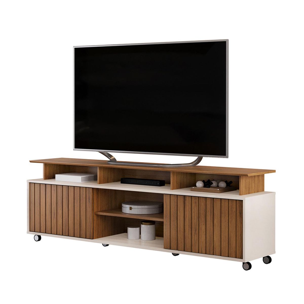 VEKKAHOME - Rack 70 " Olimpic Café 180x60x38.5 cm