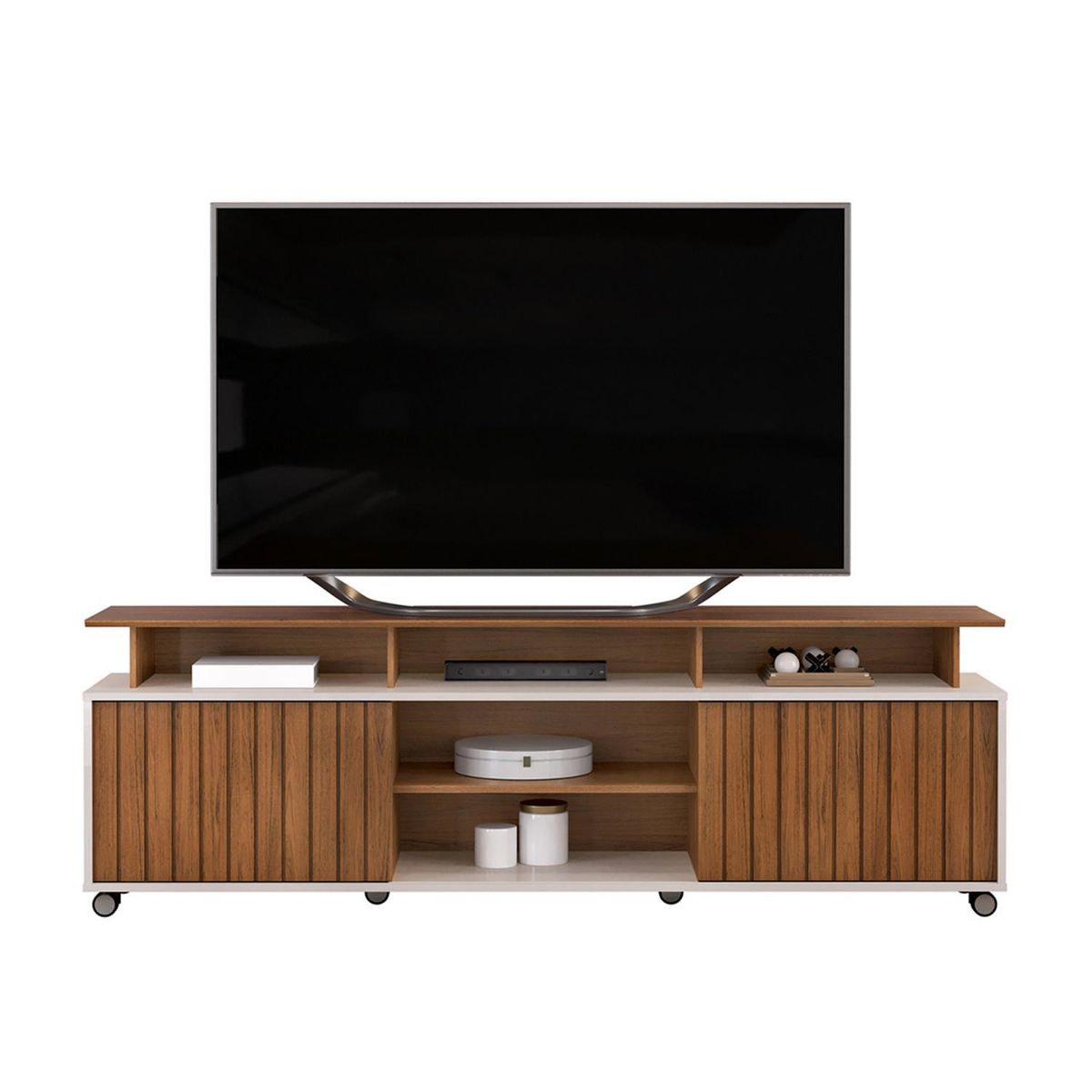 VEKKAHOME - Rack 70 " Olimpic Café 180x60x38.5 cm